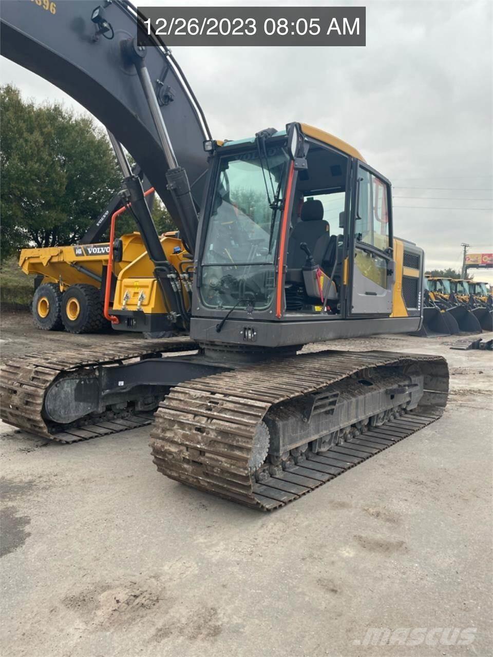Volvo EC220EL 履带挖掘机