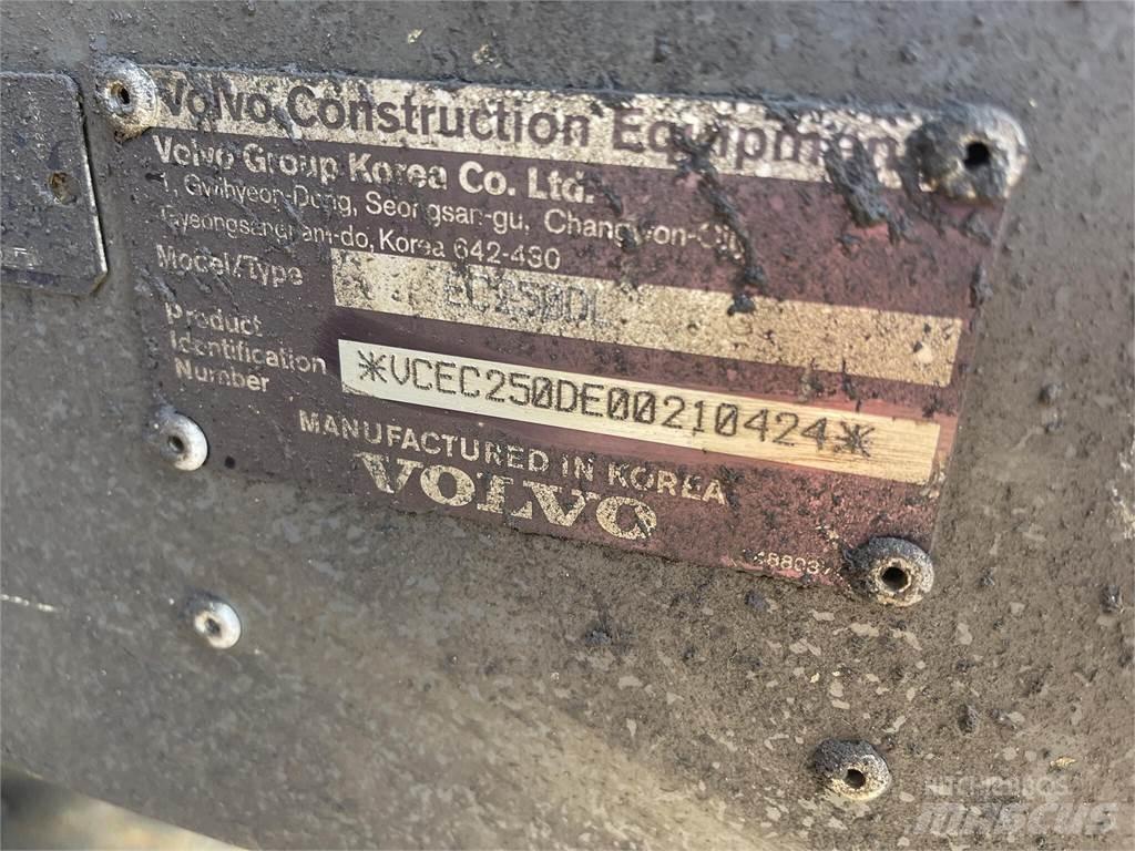 Volvo EC250DL 履带挖掘机
