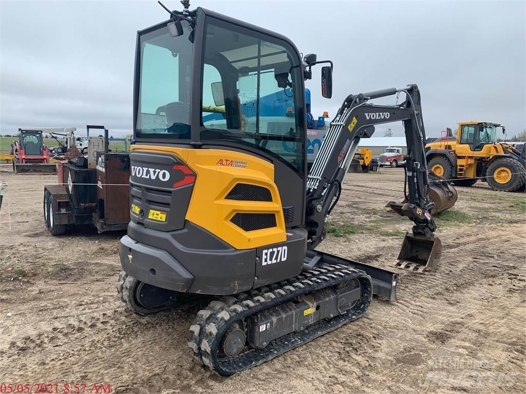 Volvo EC27D 小型挖掘机