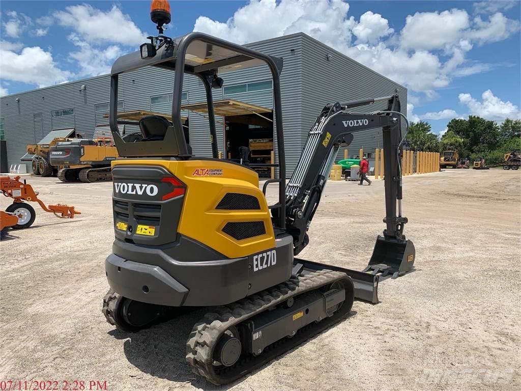 Volvo EC27D 小型挖掘机