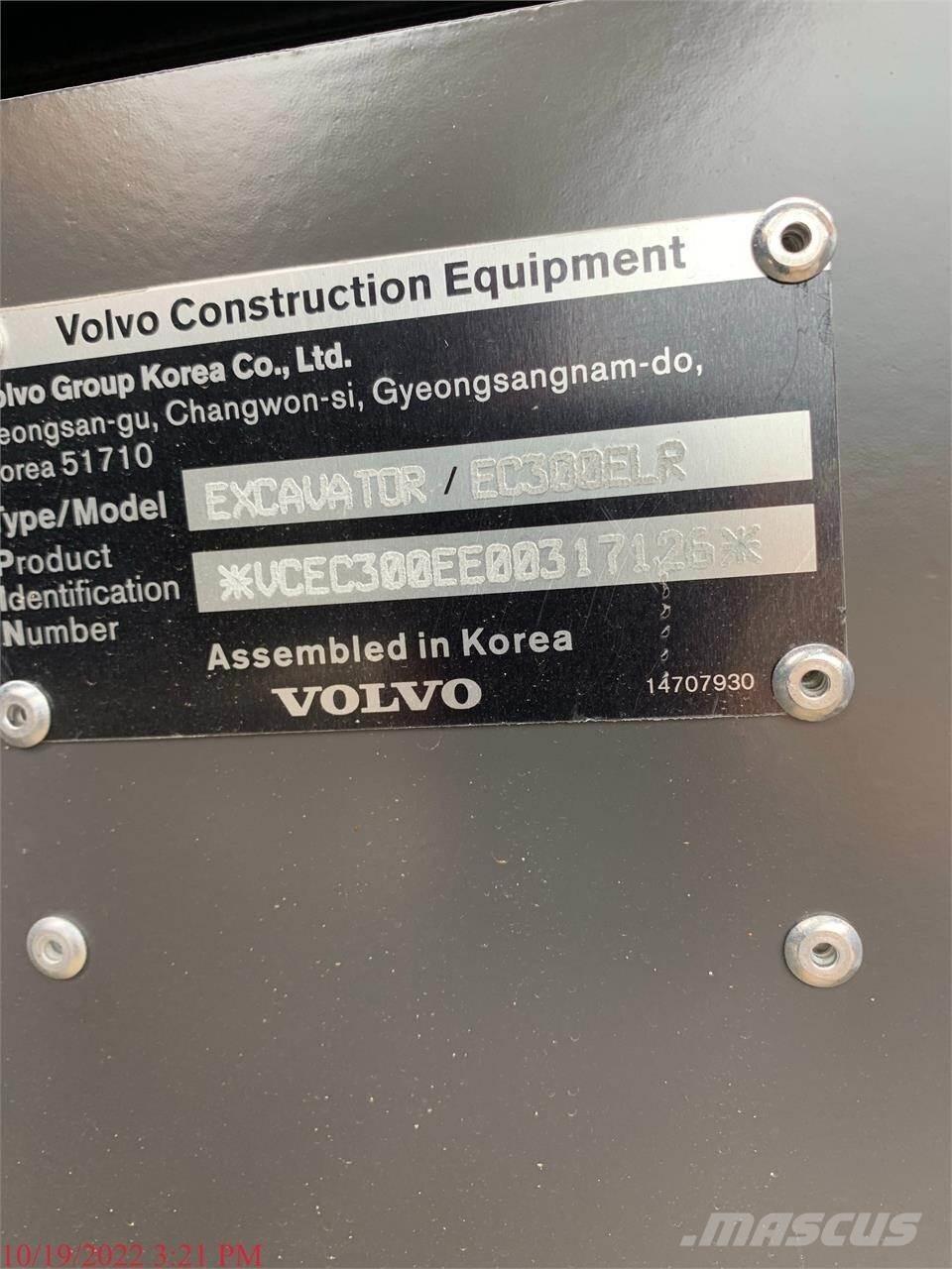 Volvo EC300E LR 履带挖掘机