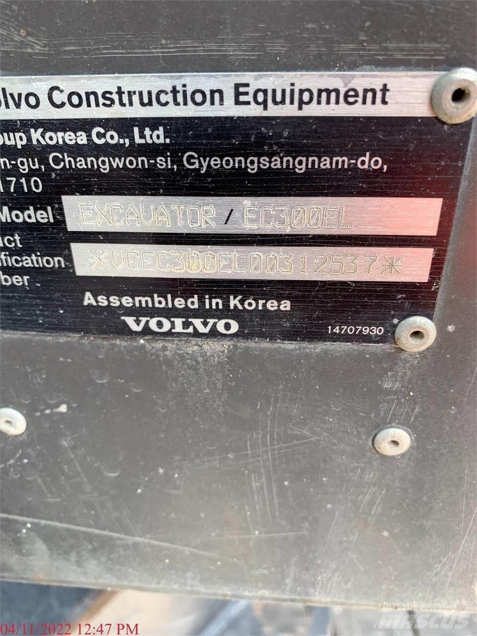 Volvo EC300EL 履带挖掘机