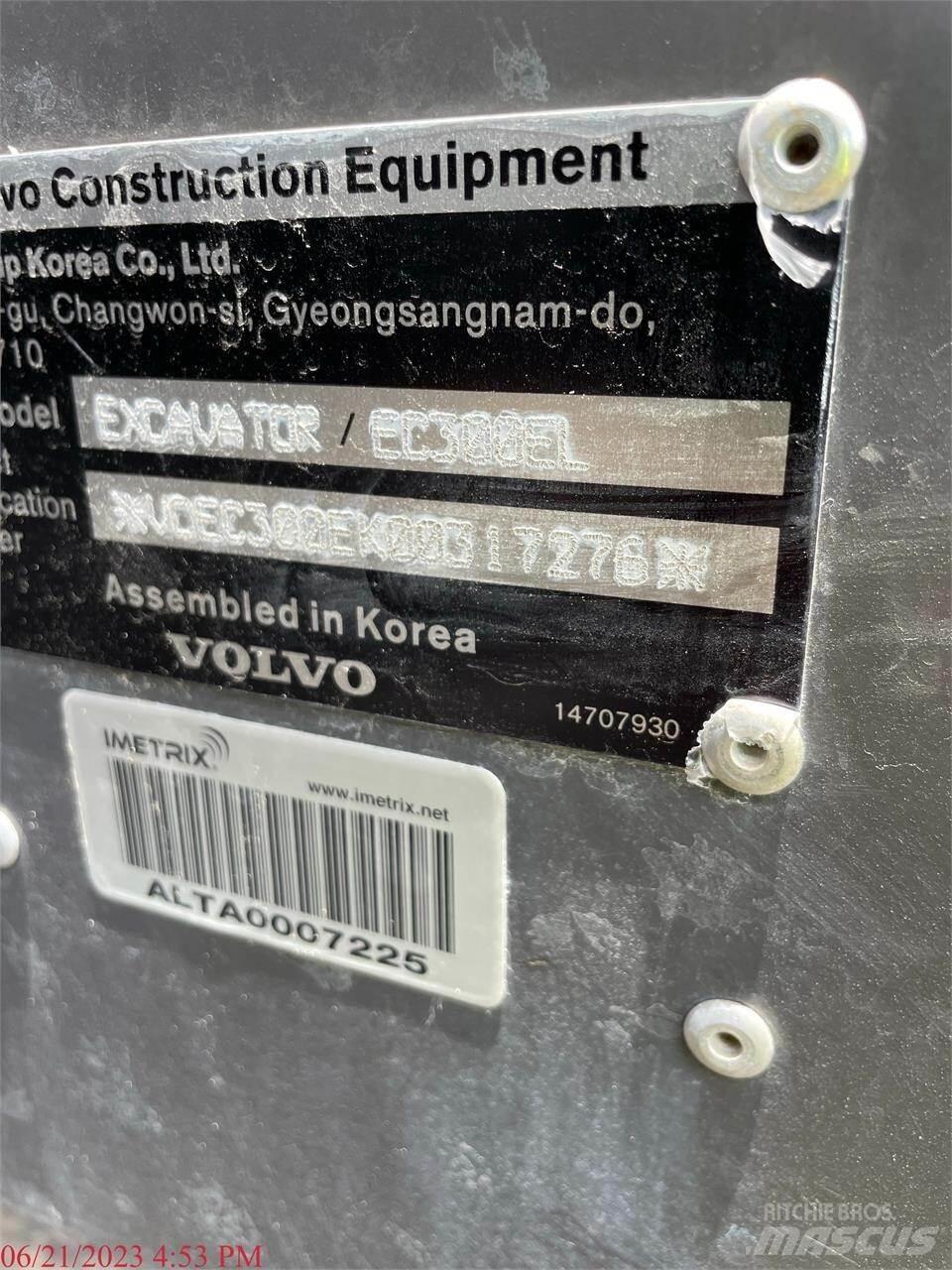 Volvo EC300EL 履带挖掘机