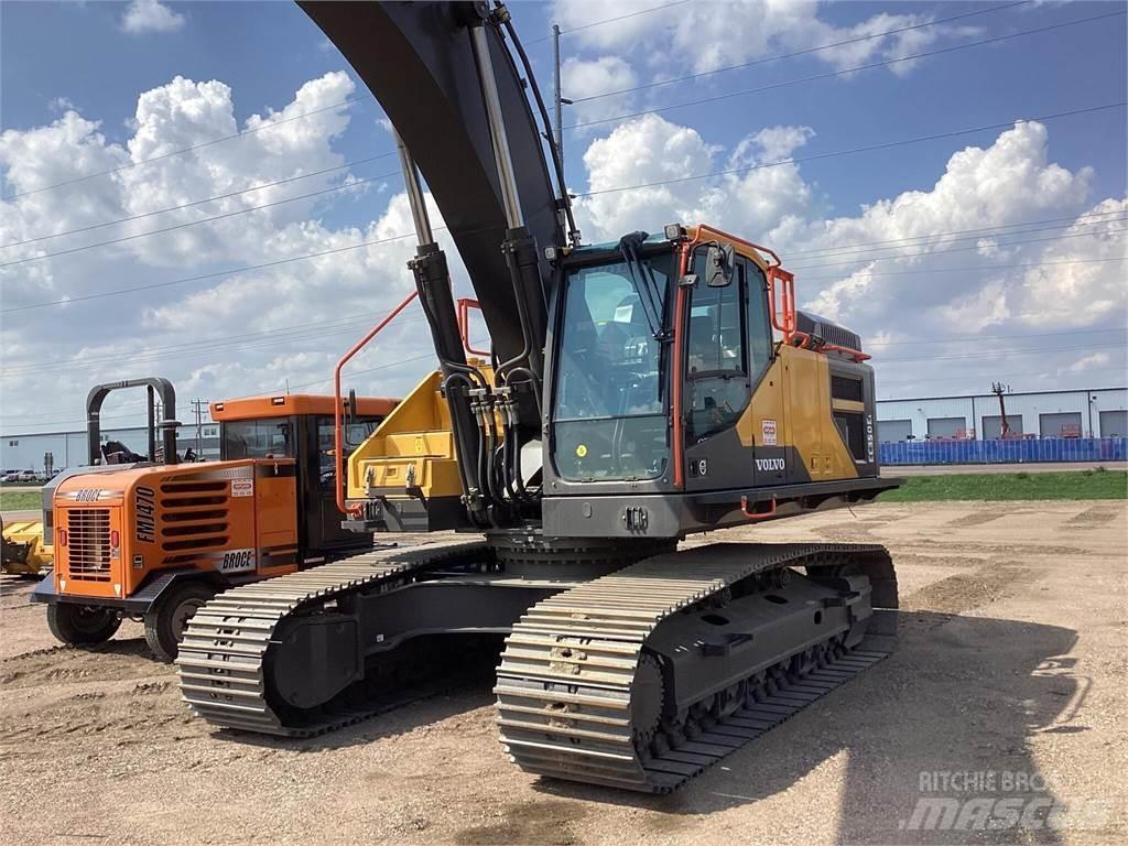 Volvo EC350EL 履带挖掘机