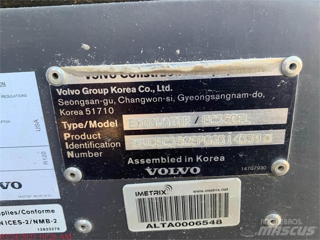 Volvo EC350EL 履带挖掘机