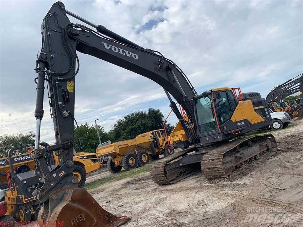 Volvo EC350EL 履带挖掘机