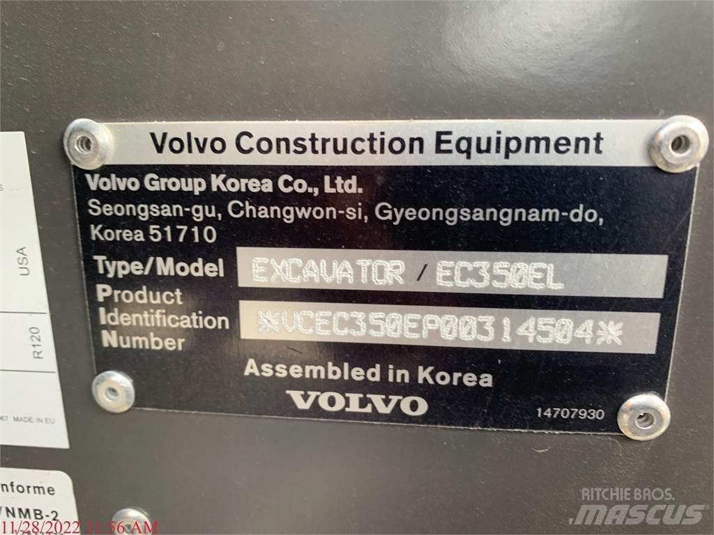 Volvo EC350EL 履带挖掘机