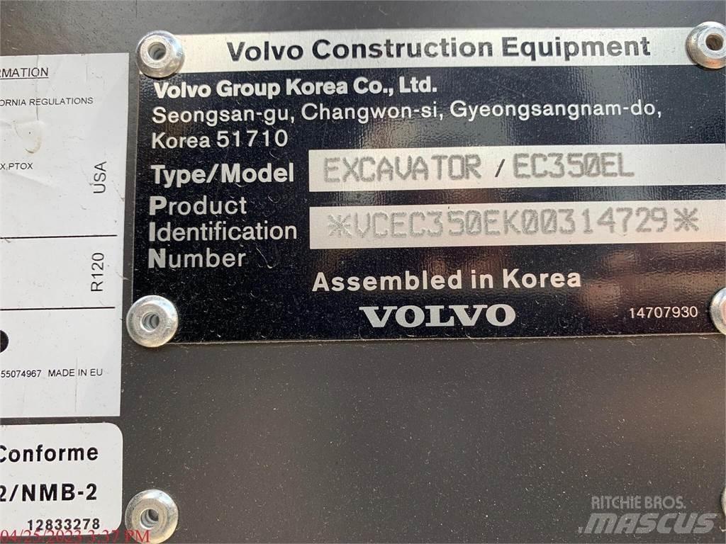 Volvo EC350EL 履带挖掘机