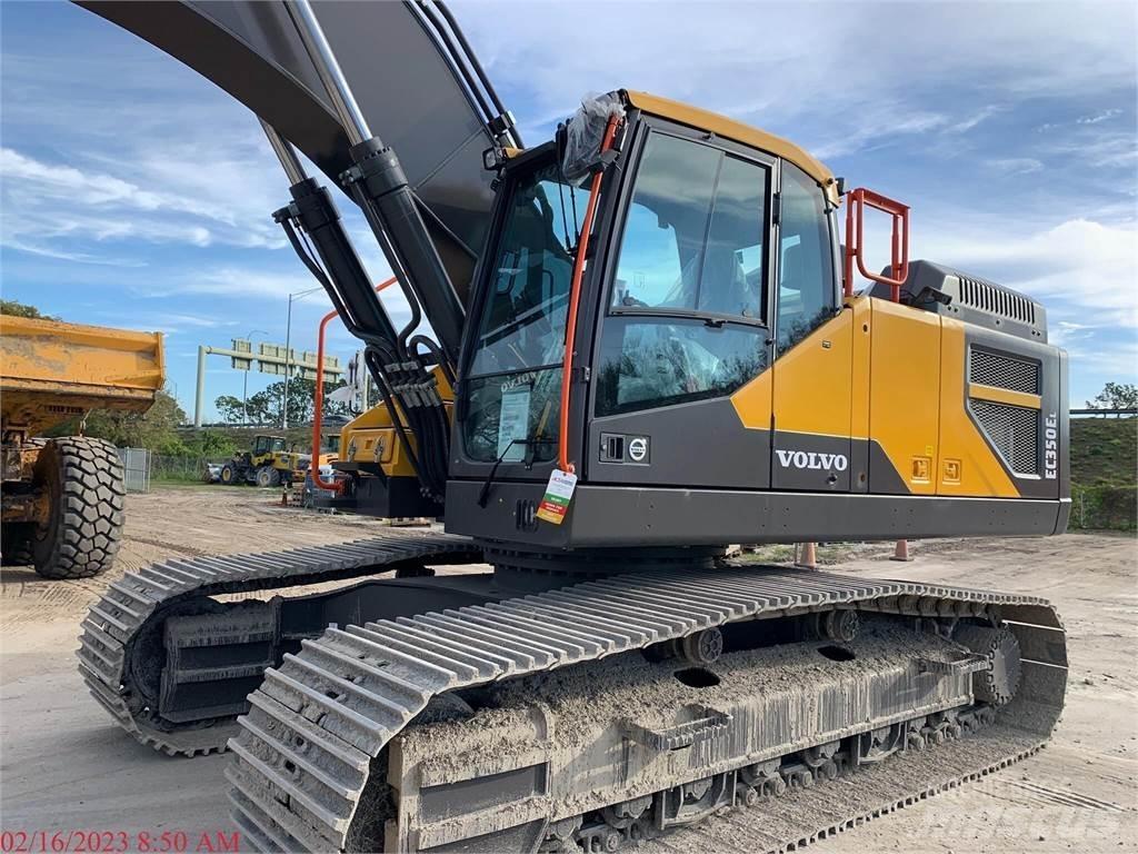Volvo EC350EL 履带挖掘机