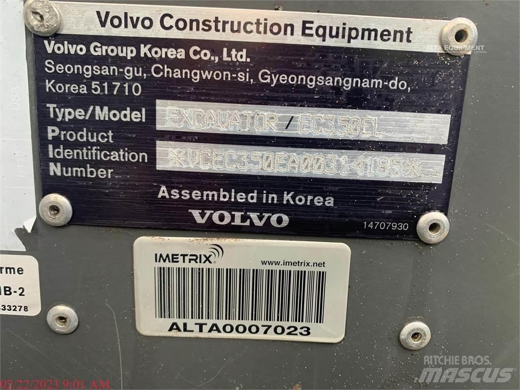 Volvo EC350EL 履带挖掘机