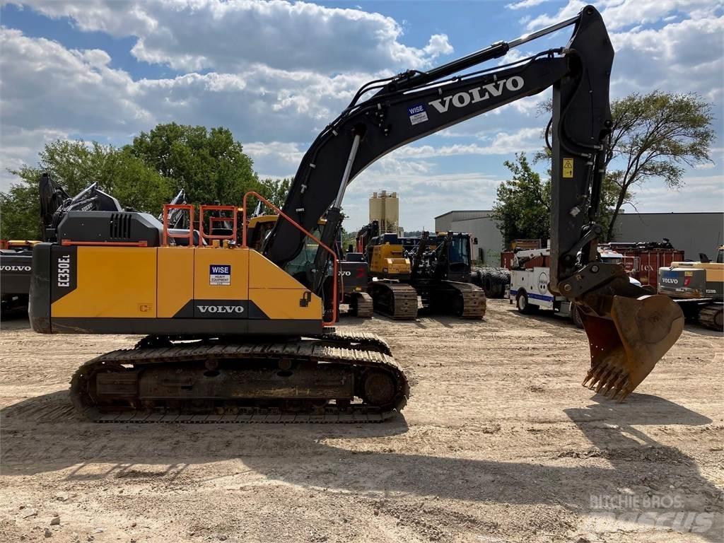 Volvo EC350EL 履带挖掘机