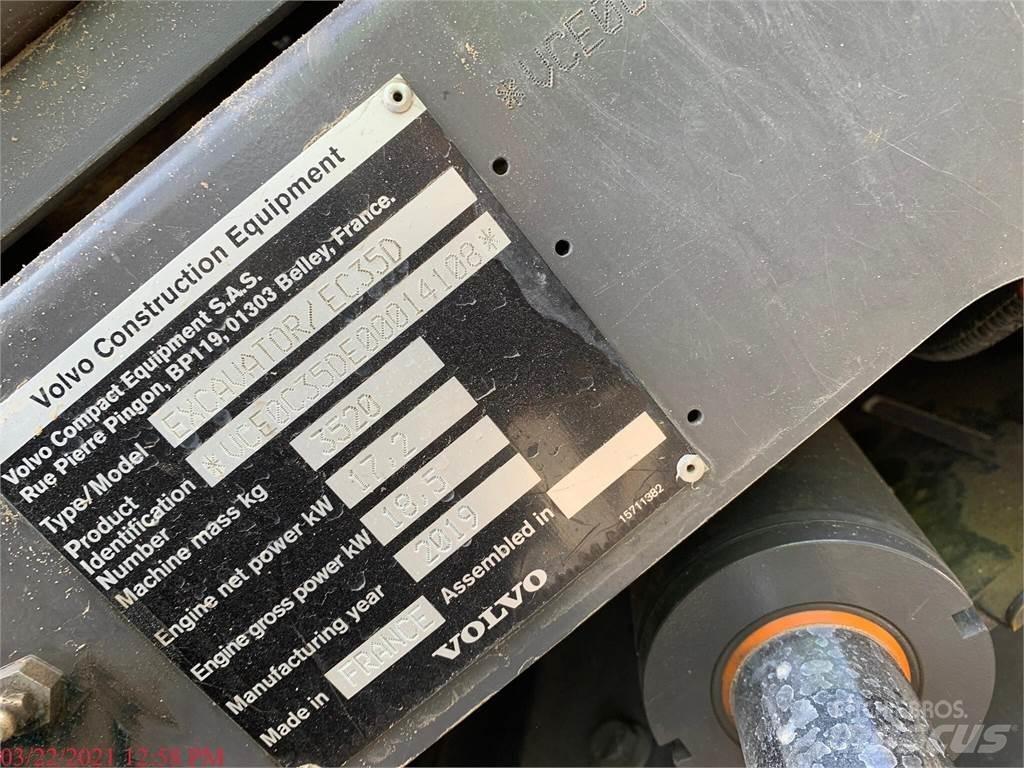 Volvo EC35D 小型挖掘机