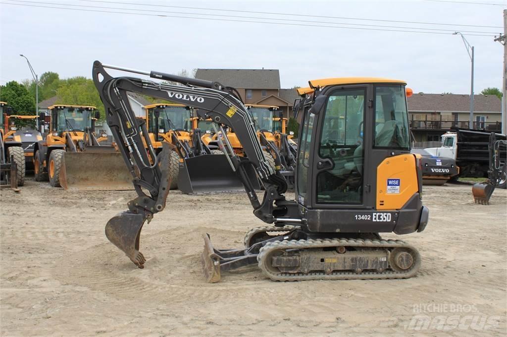 Volvo EC35D 小型挖掘机