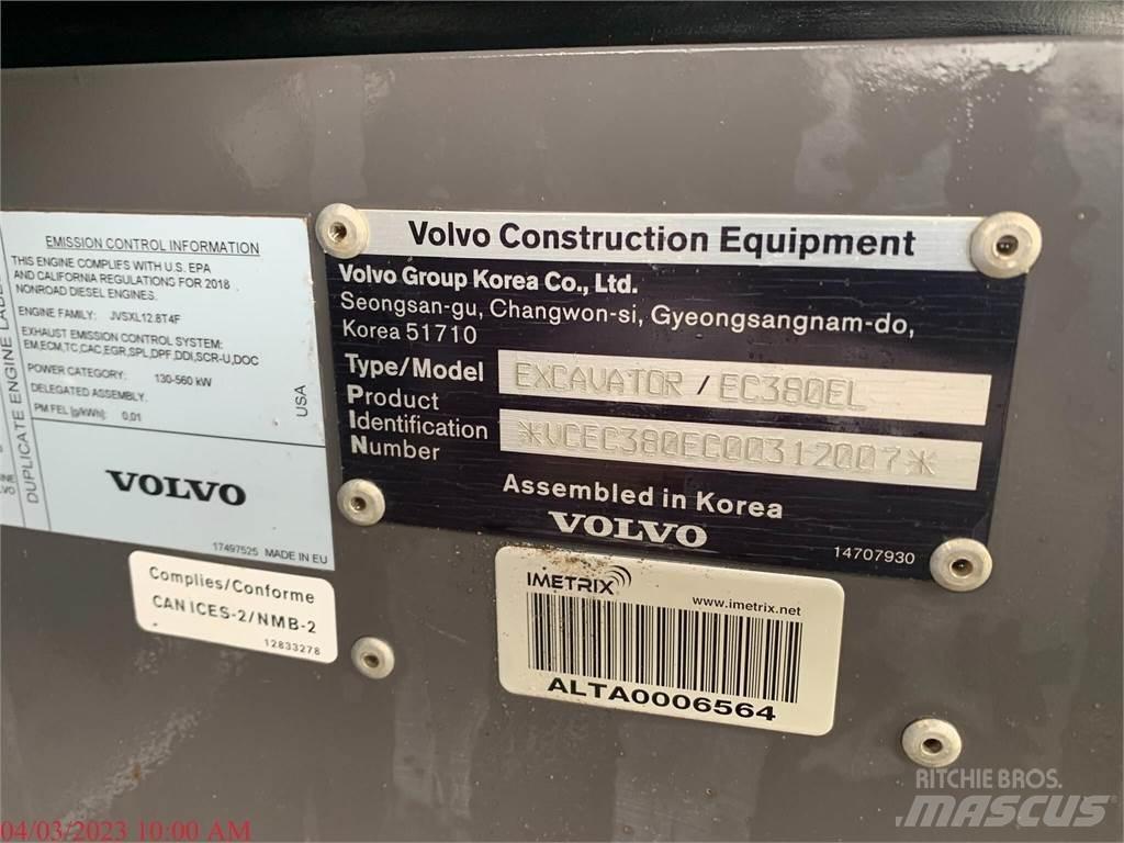 Volvo EC380EL 履带挖掘机