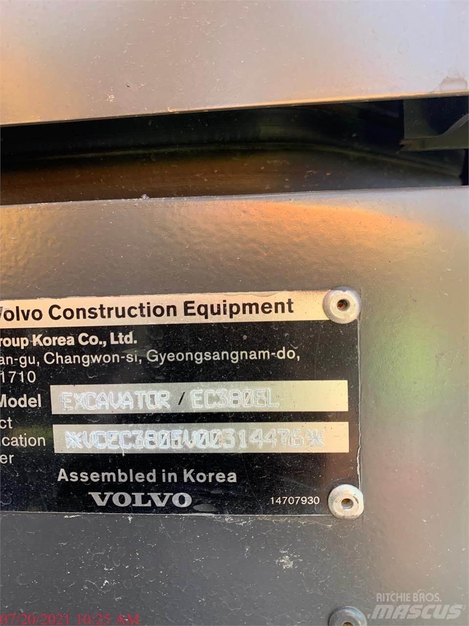 Volvo EC380EL 履带挖掘机