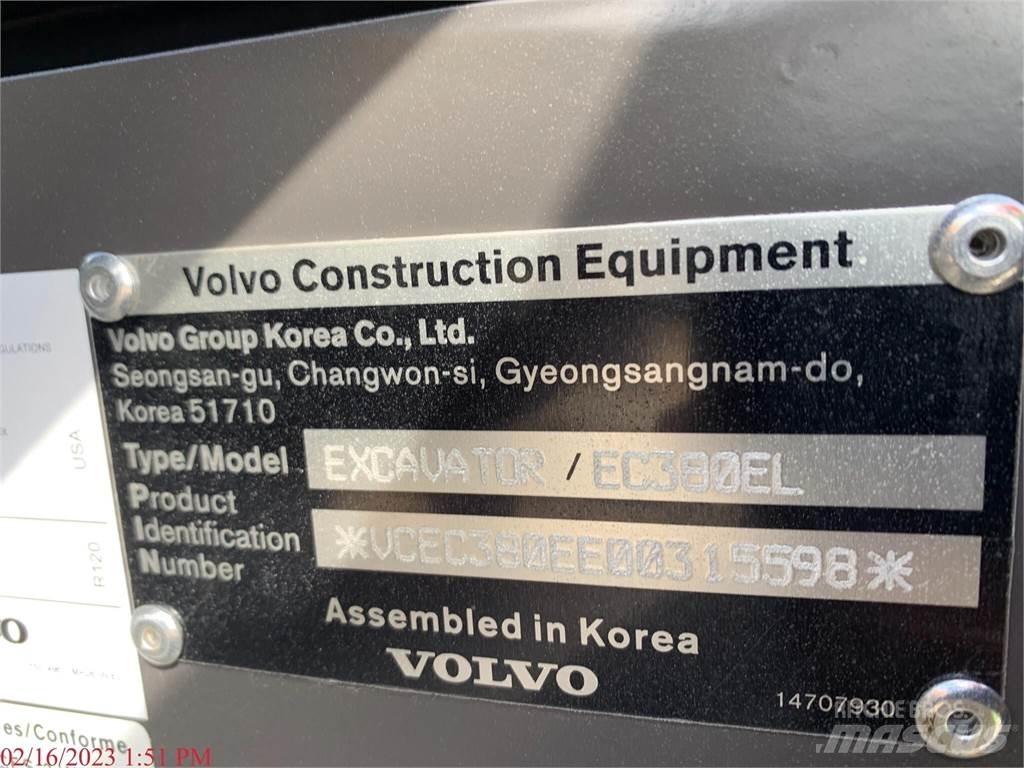 Volvo EC380EL 履带挖掘机