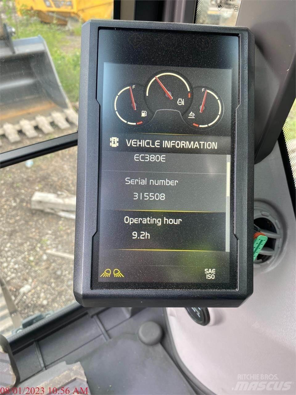 Volvo EC380EL 履带挖掘机