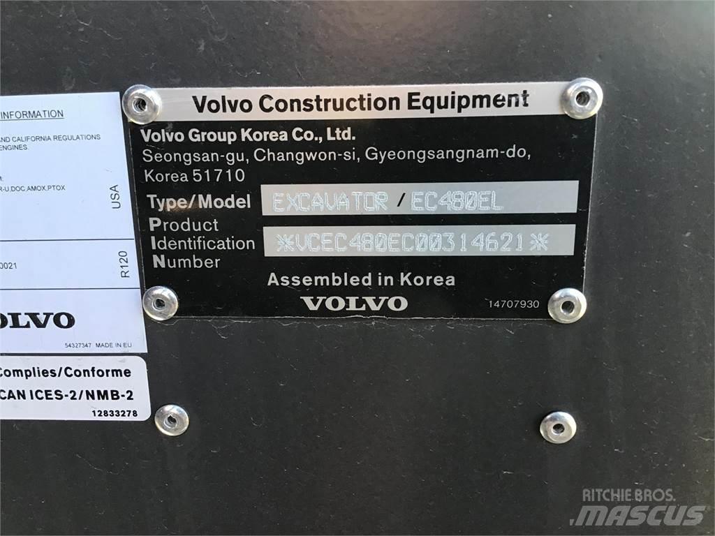Volvo EC480EL 履带挖掘机