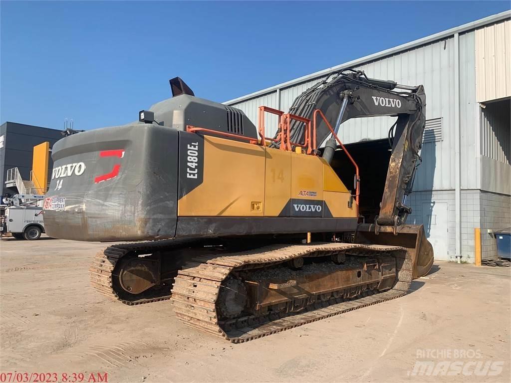 Volvo EC480EL 履带挖掘机