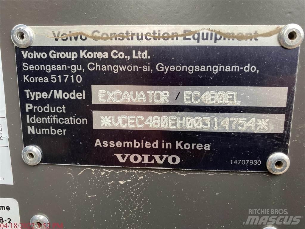 Volvo EC480EL 履带挖掘机