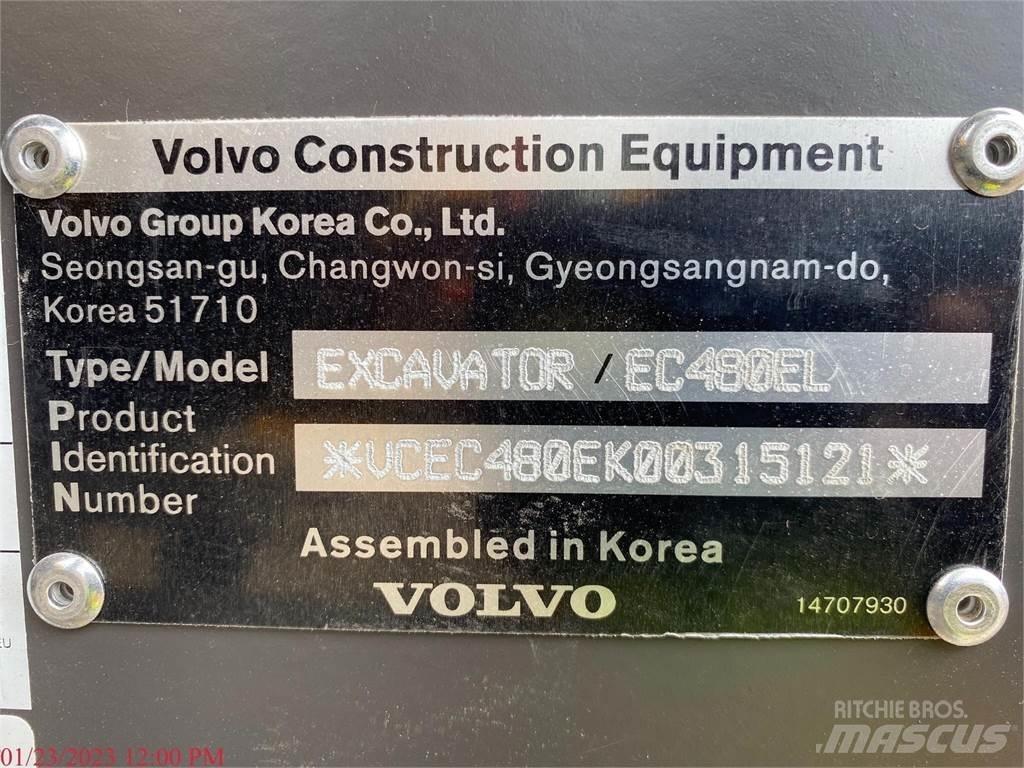Volvo EC480EL 履带挖掘机