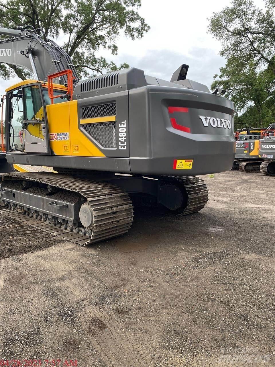 Volvo EC480EL 履带挖掘机