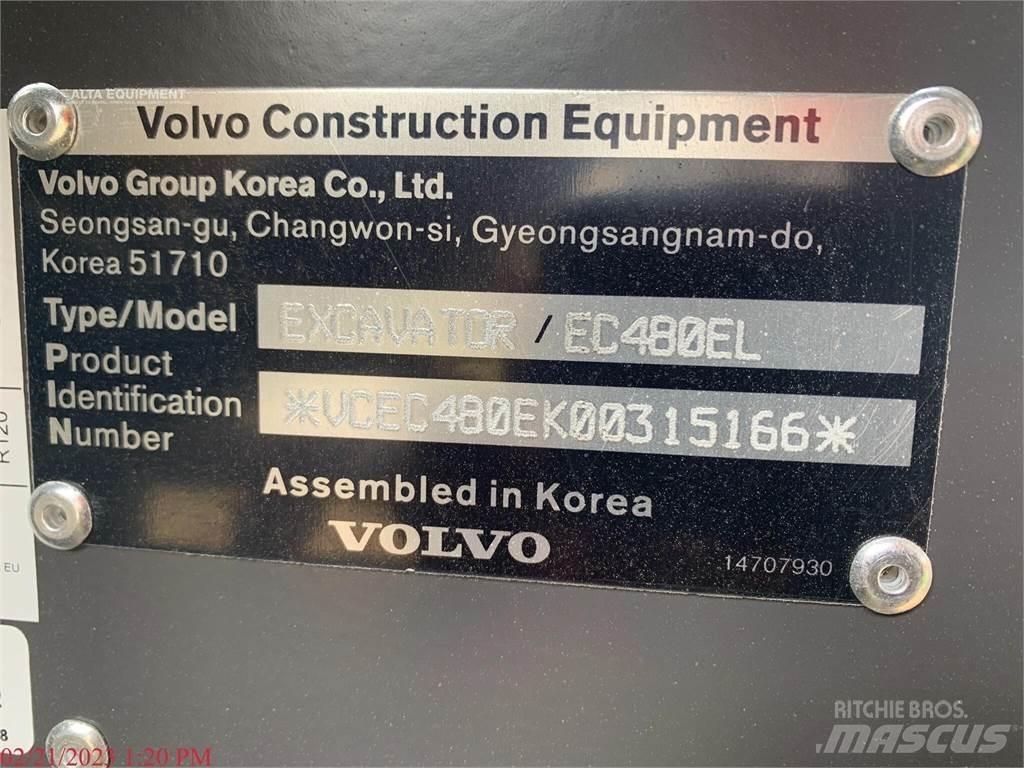 Volvo EC480EL 履带挖掘机