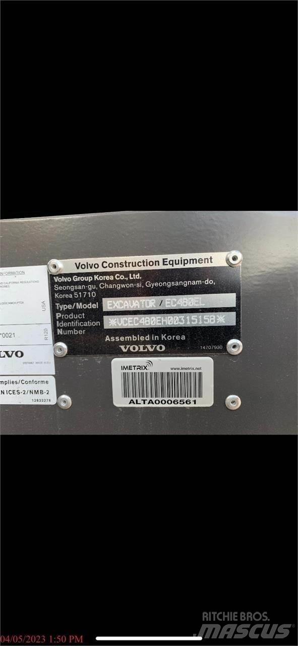 Volvo EC480EL 履带挖掘机
