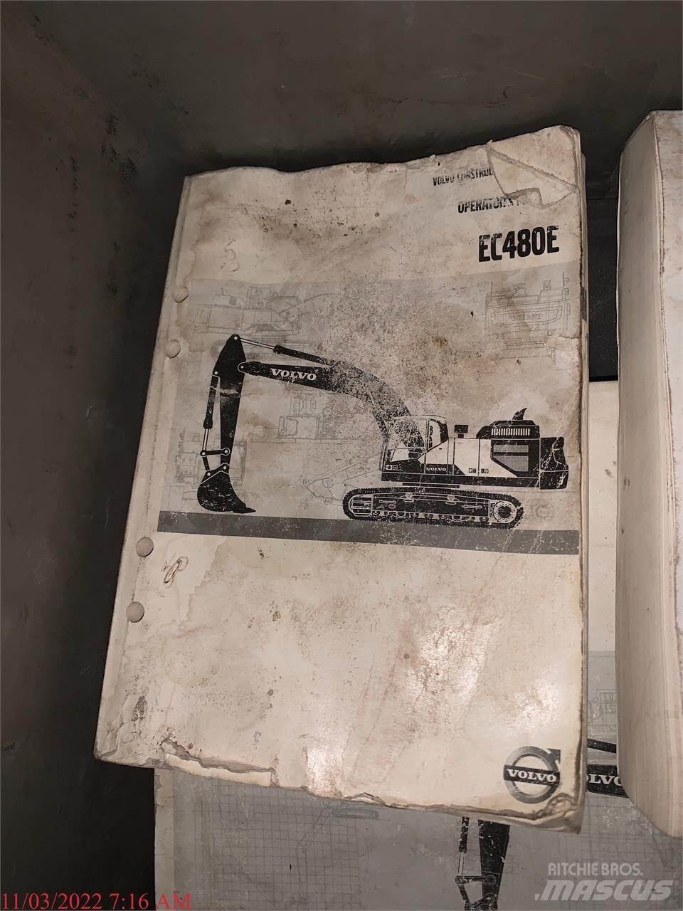 Volvo EC480EL 履带挖掘机