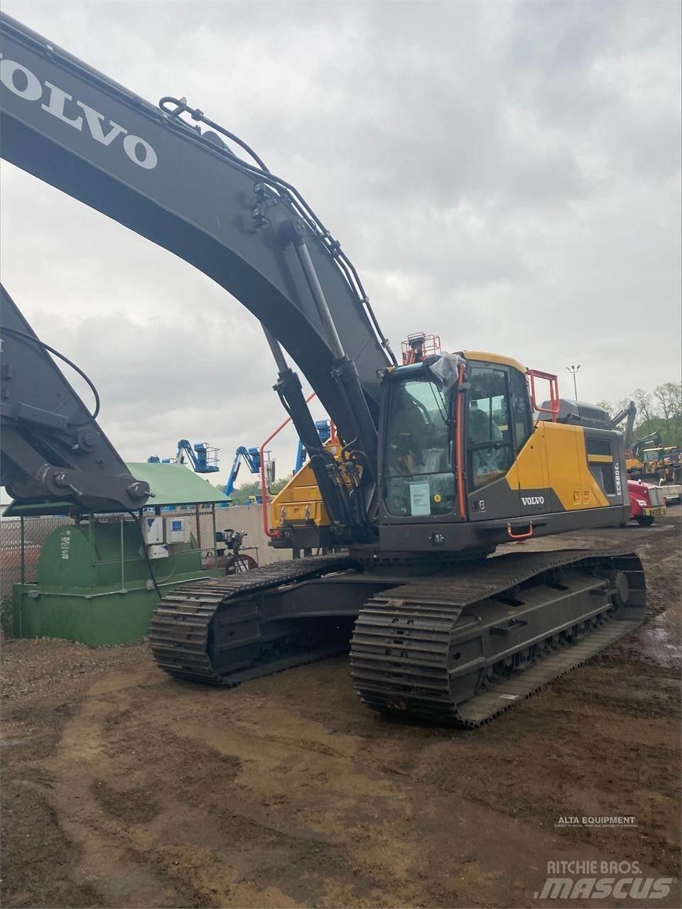 Volvo EC480EL 履带挖掘机