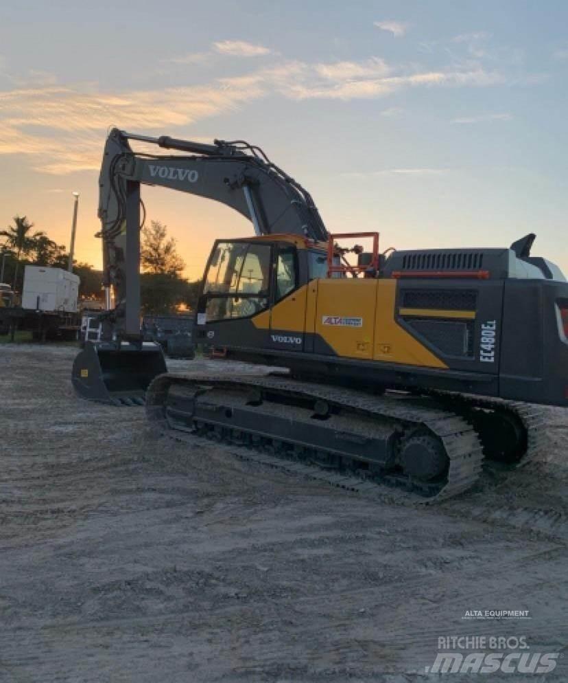 Volvo EC480EL 履带挖掘机