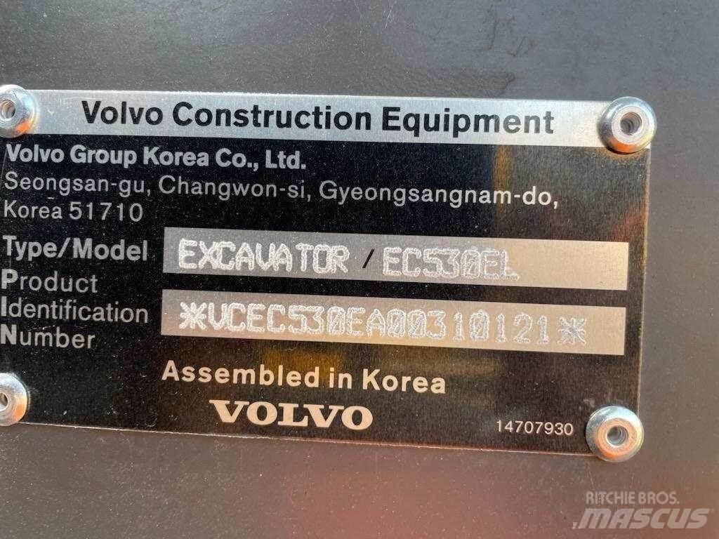 Volvo EC530EL 履带挖掘机