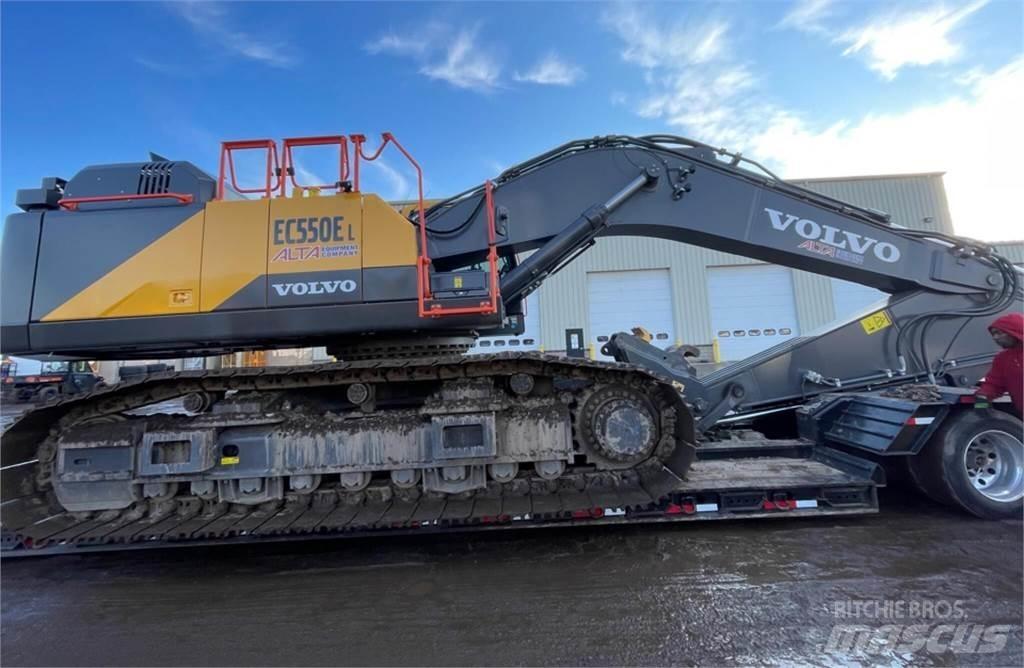 Volvo EC550EL 履带挖掘机