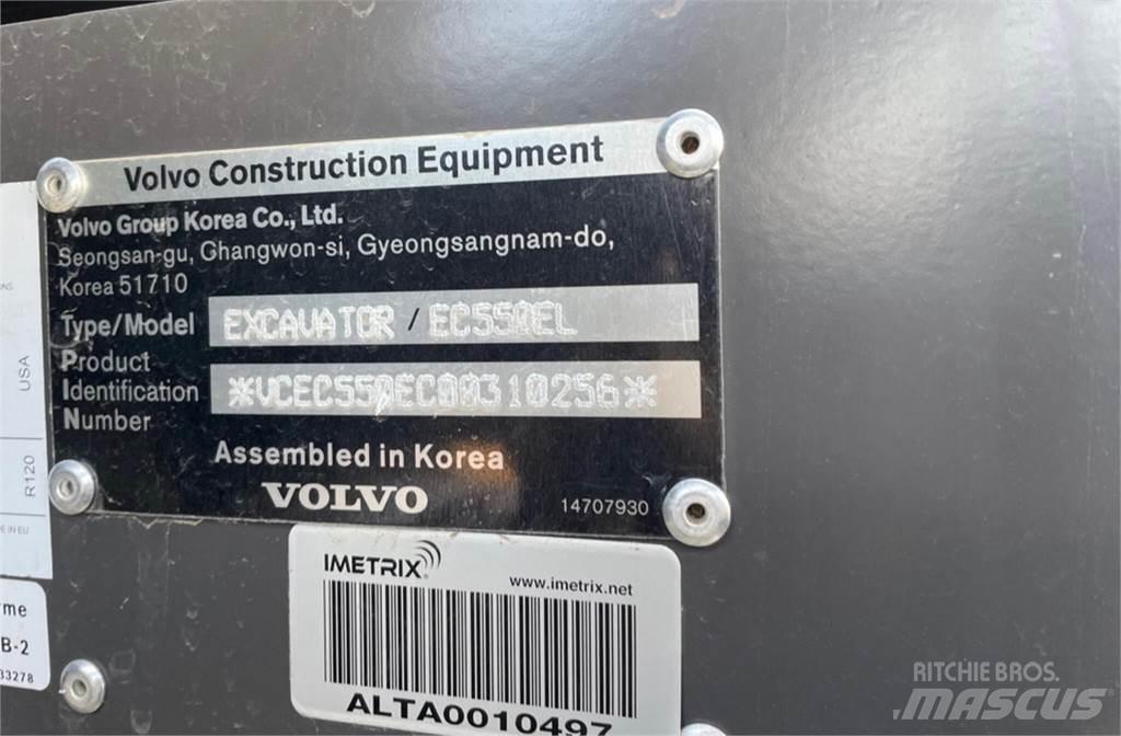Volvo EC550EL 履带挖掘机
