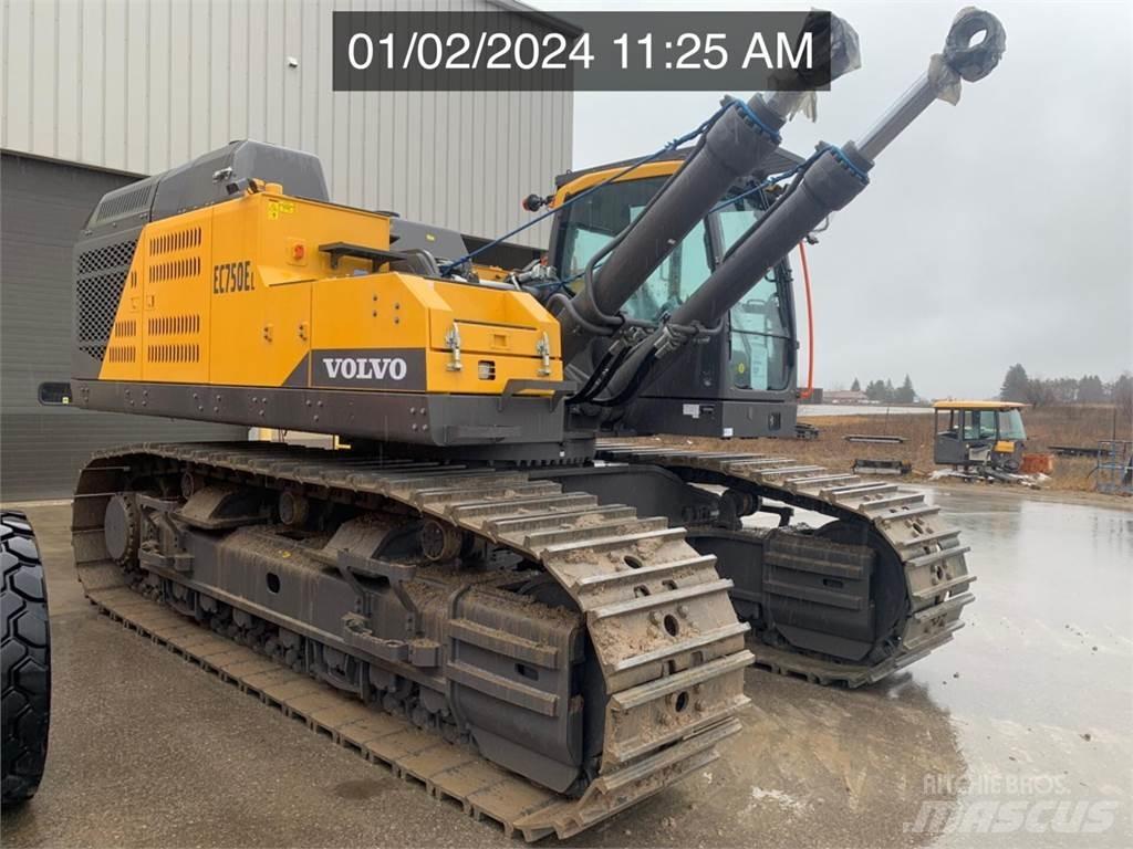 Volvo EC750EL 履带挖掘机