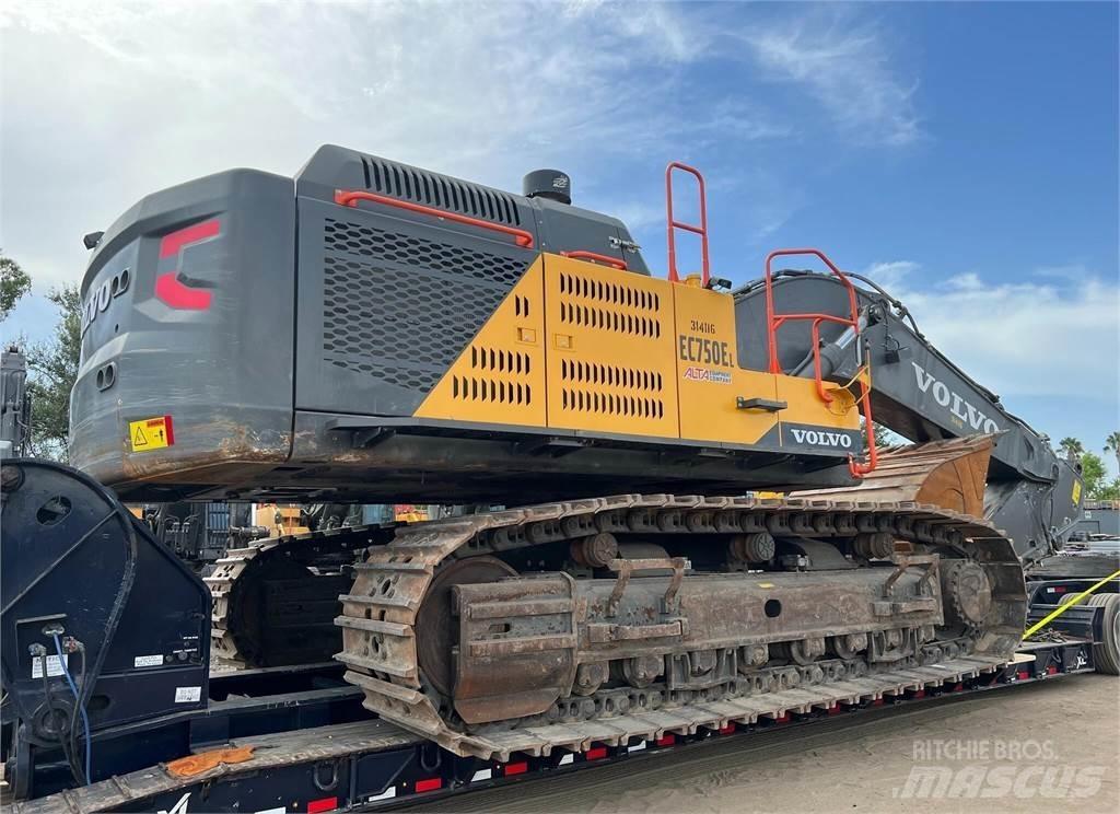 Volvo EC750EL 履带挖掘机