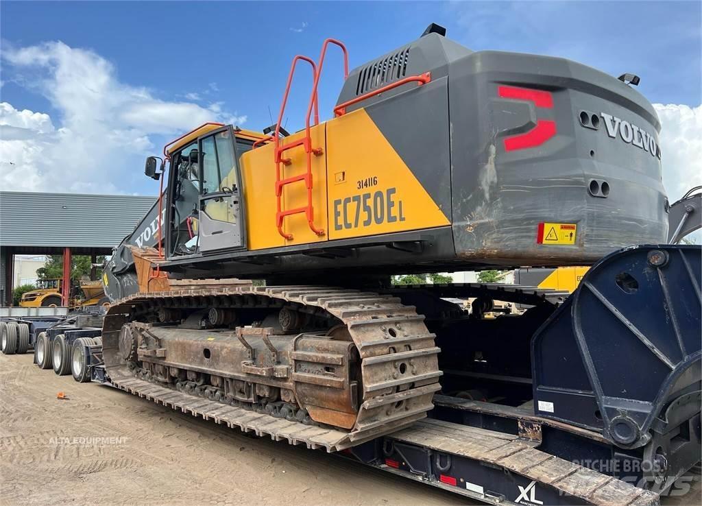 Volvo EC750EL 履带挖掘机