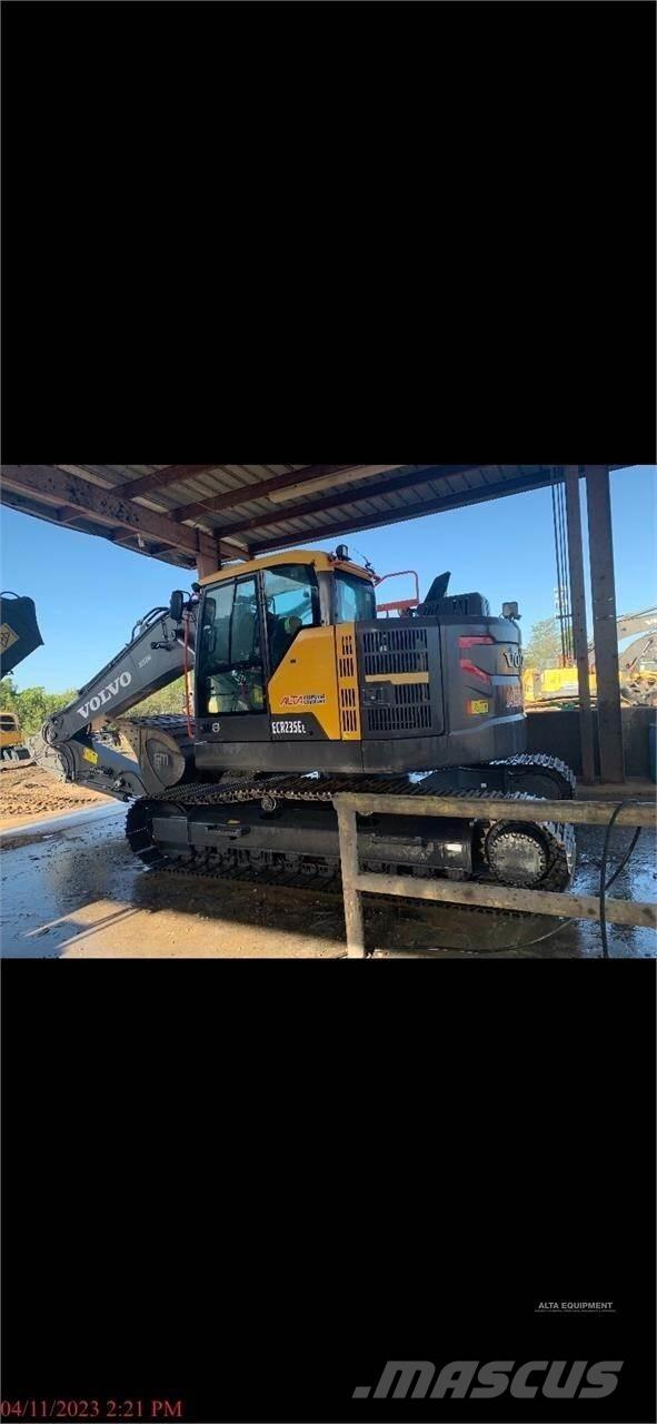 Volvo ECR235EL 履带挖掘机