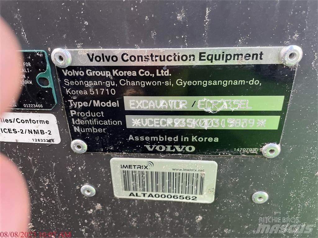 Volvo ECR235EL 履带挖掘机