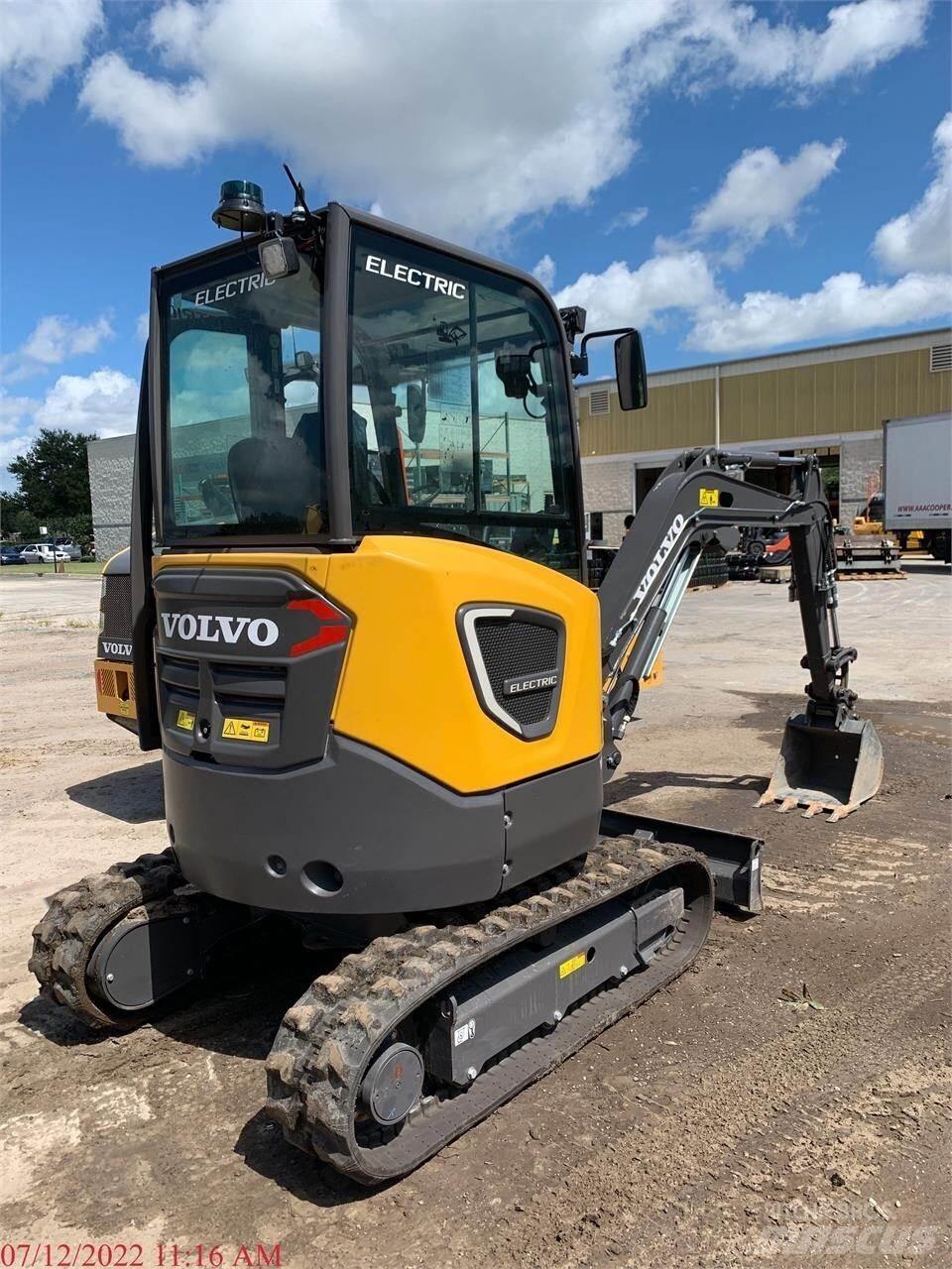 Volvo ECR25D 小型挖掘机