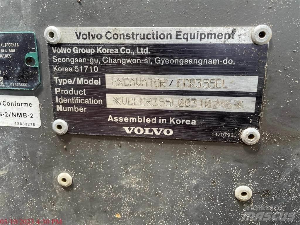 Volvo ECR355EL 履带挖掘机