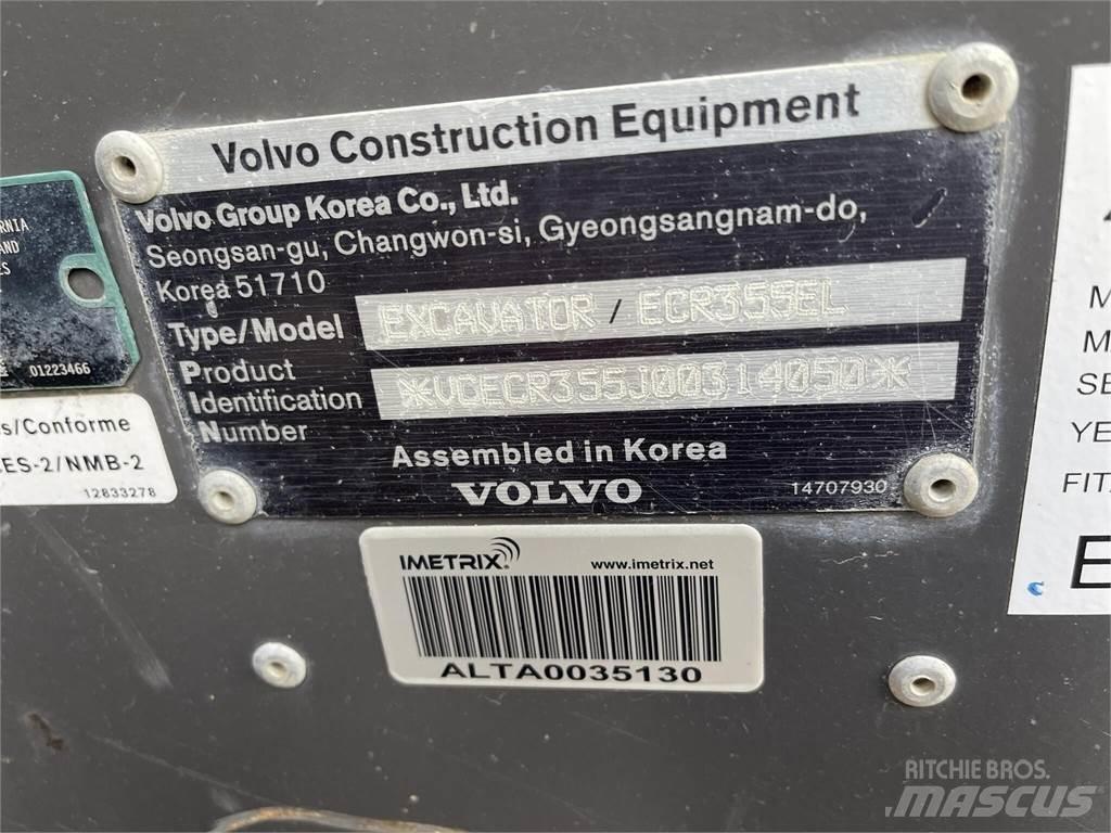 Volvo ECR355EL 履带挖掘机