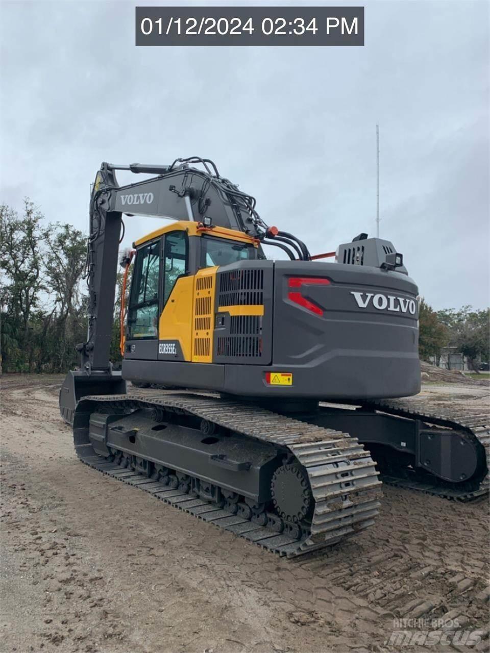 Volvo ECR355EL 履带挖掘机