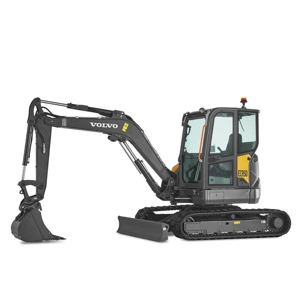 Volvo ECR50F 小型挖掘机