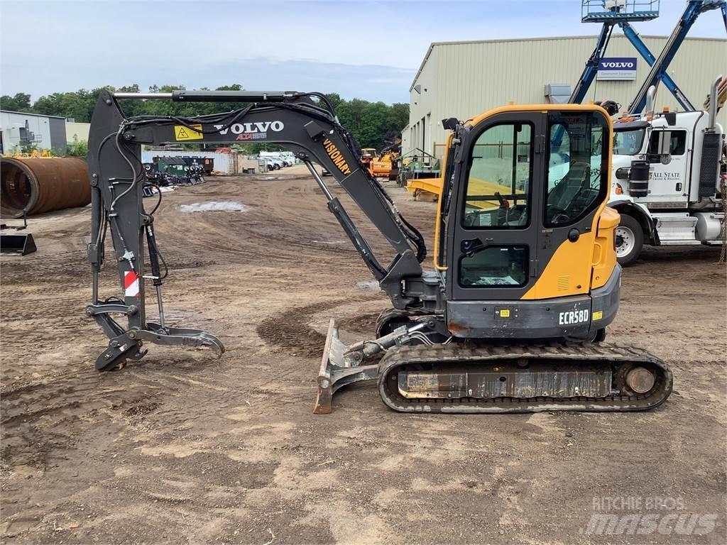Volvo ECR58D 履带挖掘机