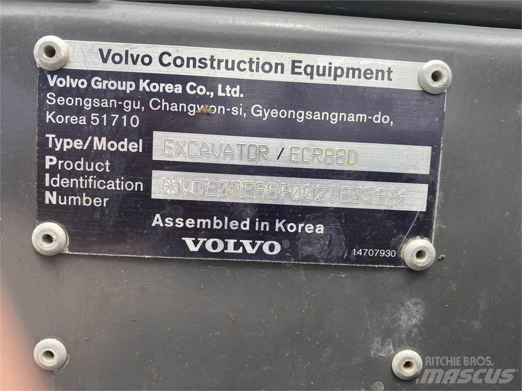 Volvo ECR88D 履带挖掘机