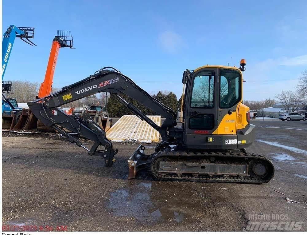 Volvo ECR88D 履带挖掘机
