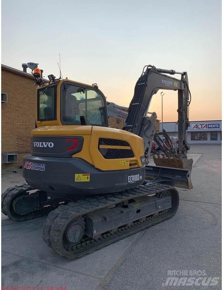Volvo ECR88D 履带挖掘机
