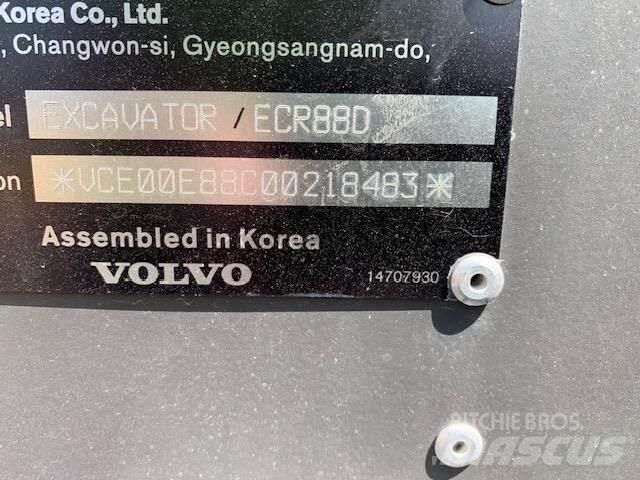 Volvo ECR88D 履带挖掘机