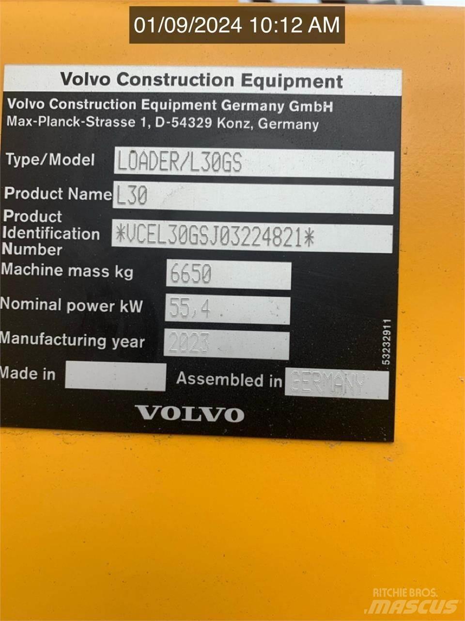 Volvo L30GS 轮式装载机